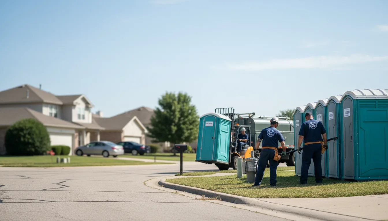 Porta Potty Rental in Fayetteville, AR near me